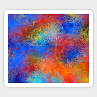 Space colors Pattern Sticker